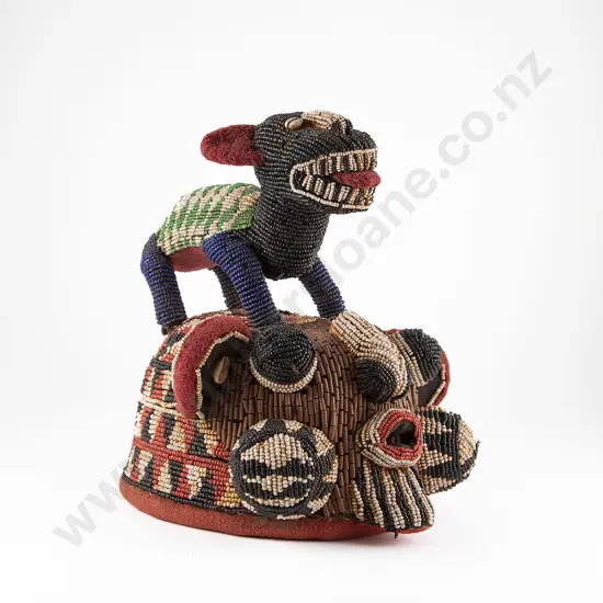 A Good Yoruba Beaded Crown