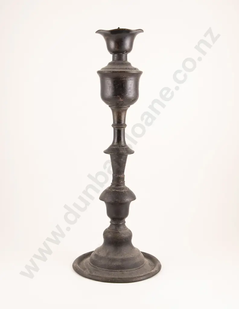 Japanese Meiji Period Temple Candle Stick Image 1++