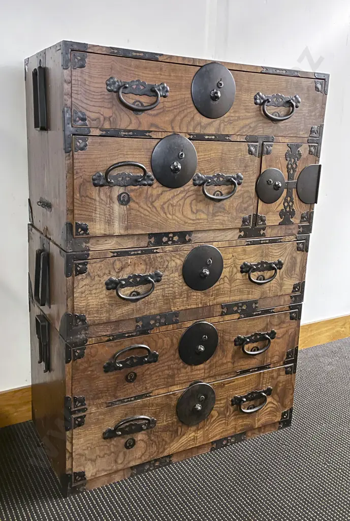A  Japanese Meiji Period Tansu Image 1++