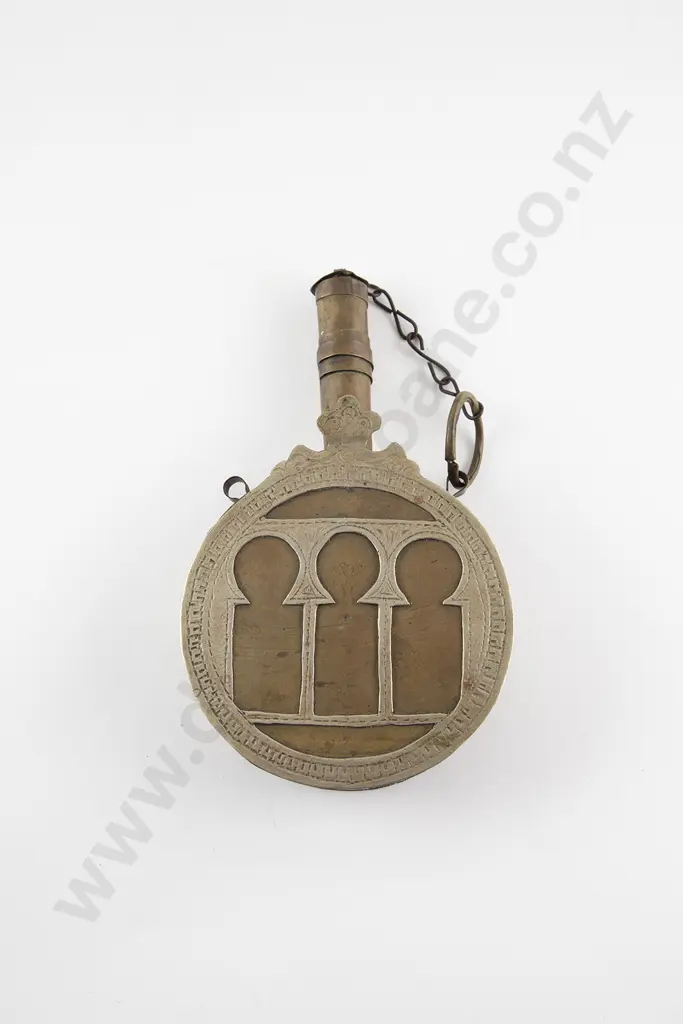A 19th Century Ottoman Gun Powder Flask Image 1++
