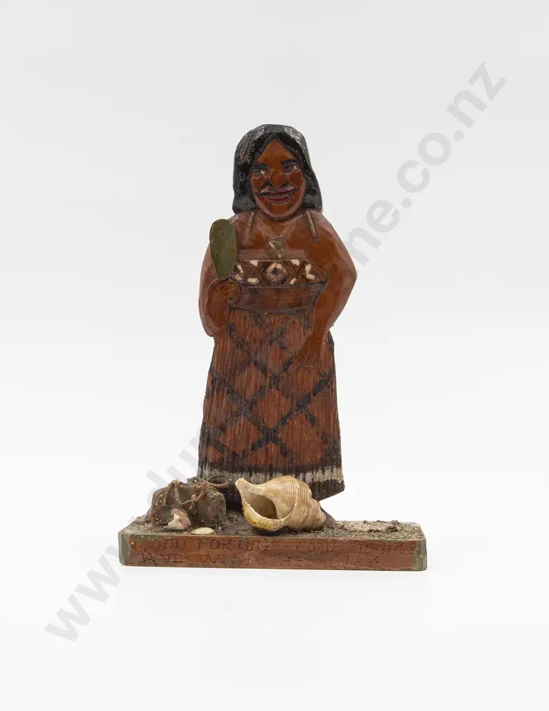 Jane Brenkley Carved Wahine Image 1++