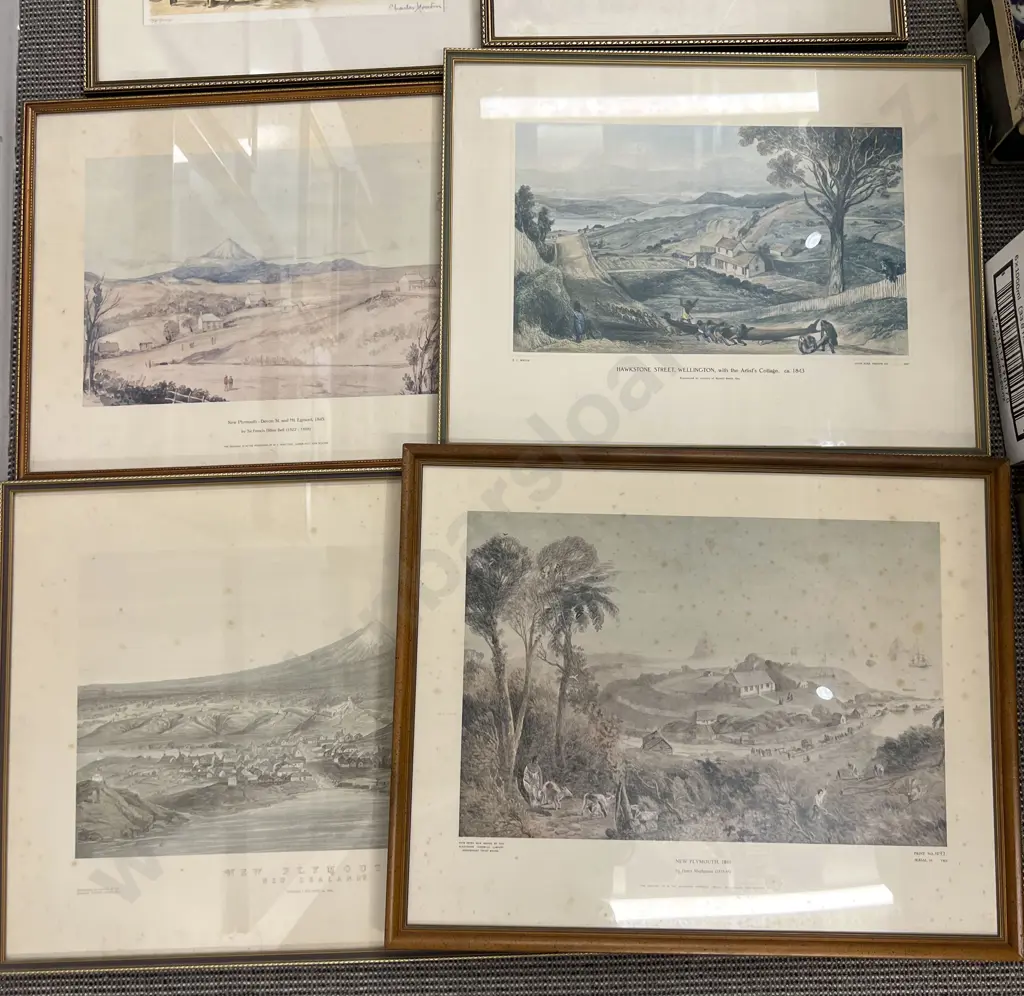 Two French Prints Together With Two Italian Prints and Four NZ Historical Prints (8) Image 1++