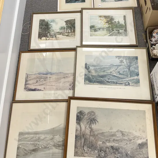 Two French Prints Together With Two Italian Prints and Four NZ Historical Prints (8)
