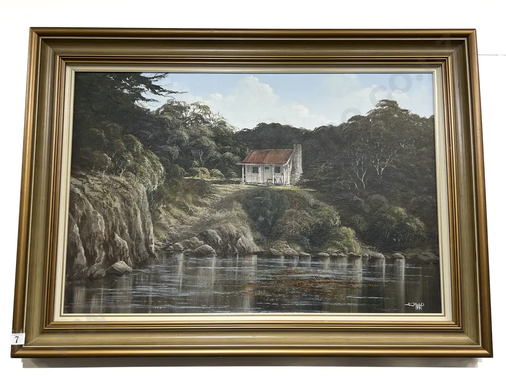 K. Hislop - Cottage Scene Image 1++