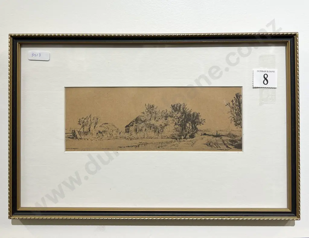 Rembrandt "The Canal" Print Image 1++