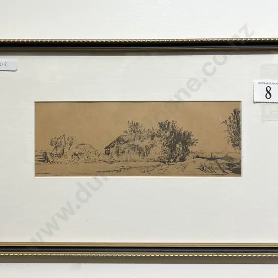 Rembrandt "The Canal" Print