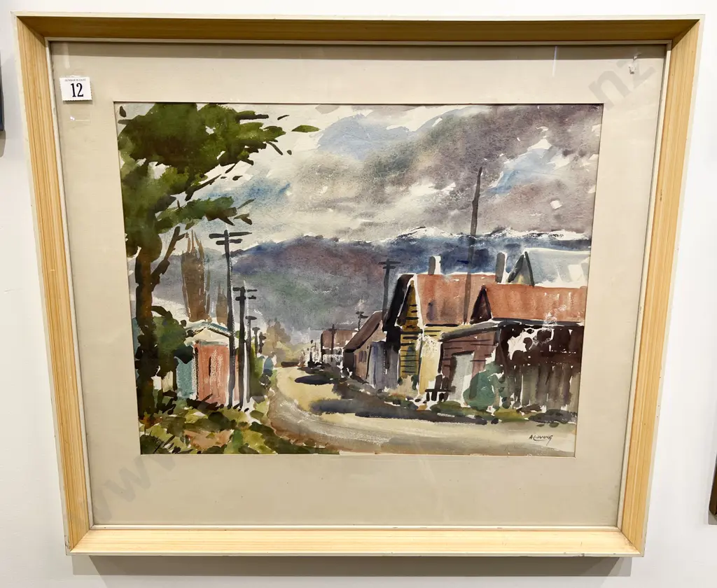 A. L. Wong - Small Town Street Scene Image 1++