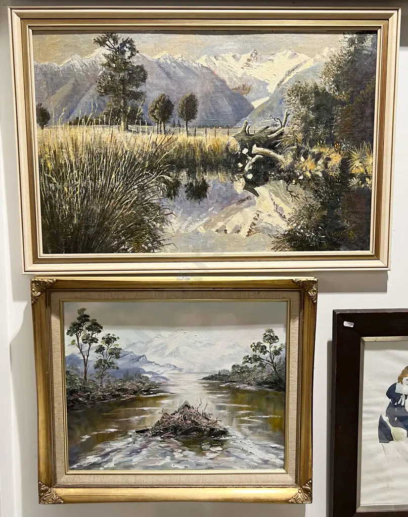 June Gillingham - NZ Mountain Scene Image 1++