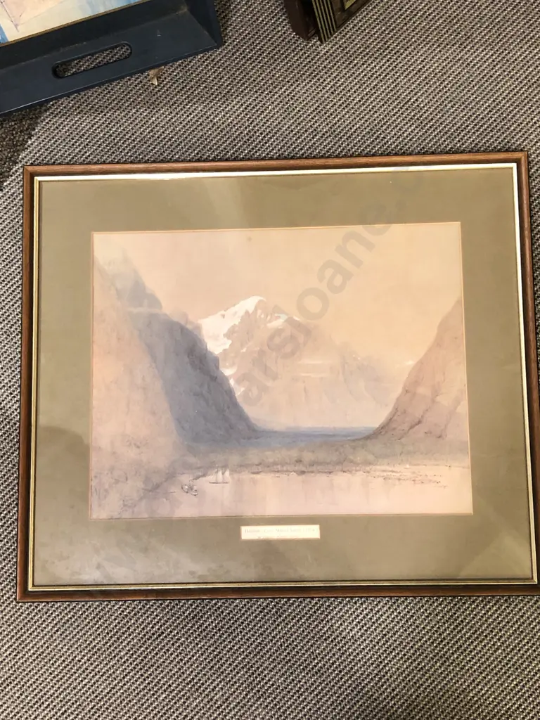 Two Large Framed Nautical Prints Together With Four Smaller Prints (6) Image 1++