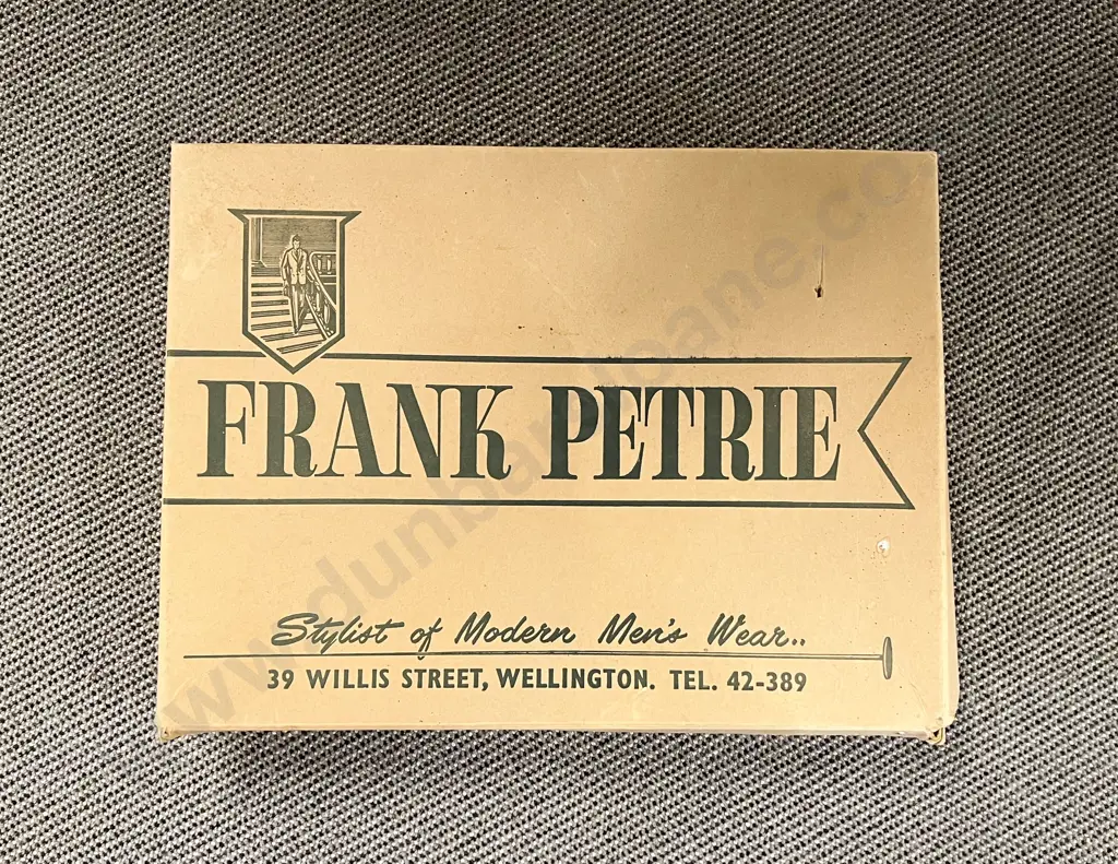 Vintage Gentlemen's Evening Suit With Frank Petrie Wellington Box Image 1++