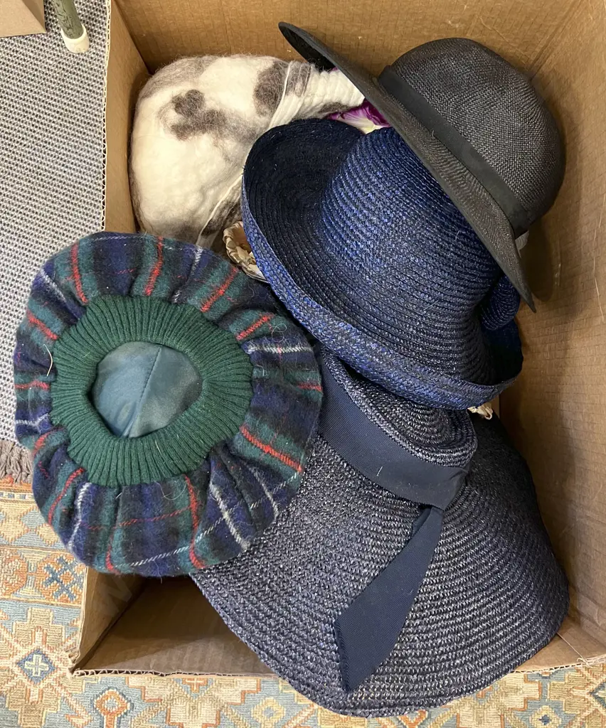 Selection of Vintage Hats Etc. Image 1++