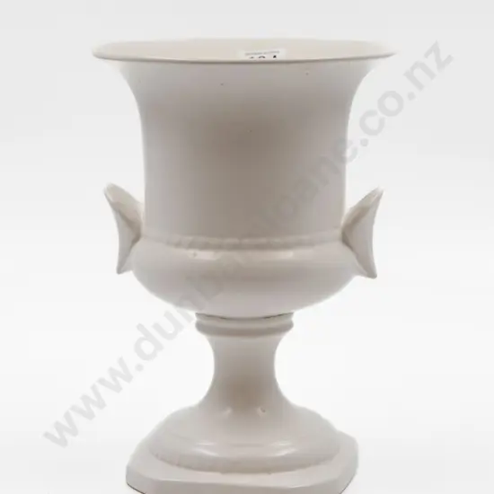 Crown Lynn White Glazed Vase