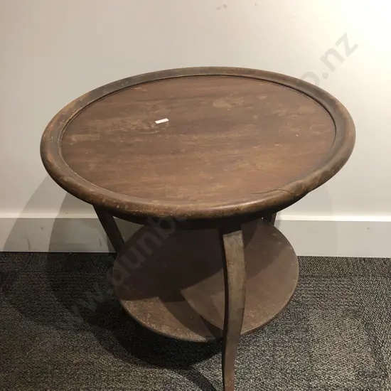 Two Tier Circular Occasional Table
