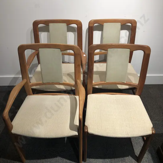 Four Danish Boltinge Designer Dining Chairs