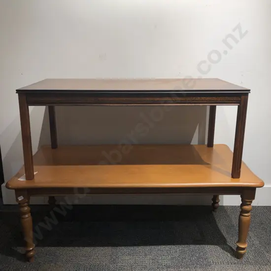 Two Rectangular Coffee Tables