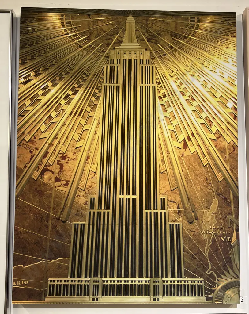Reproduction Art Deco Print Image 1++