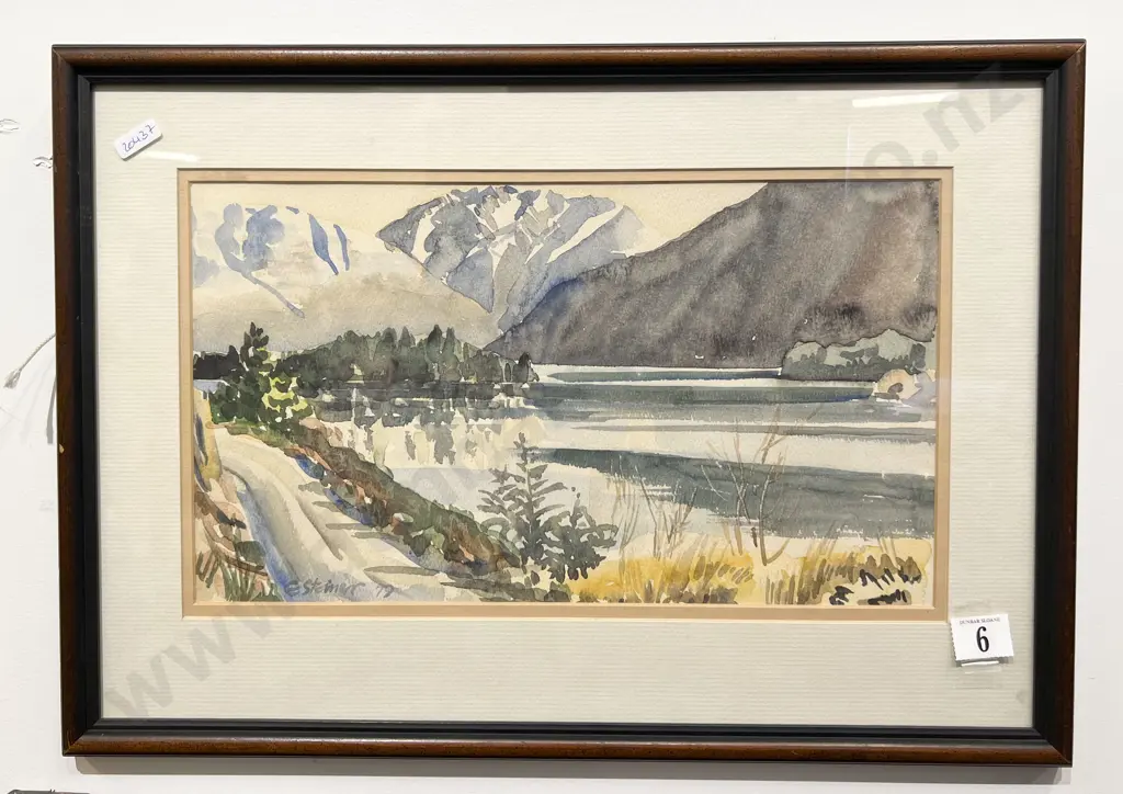 E. Steiner - Watercolor Landscape Image 1++