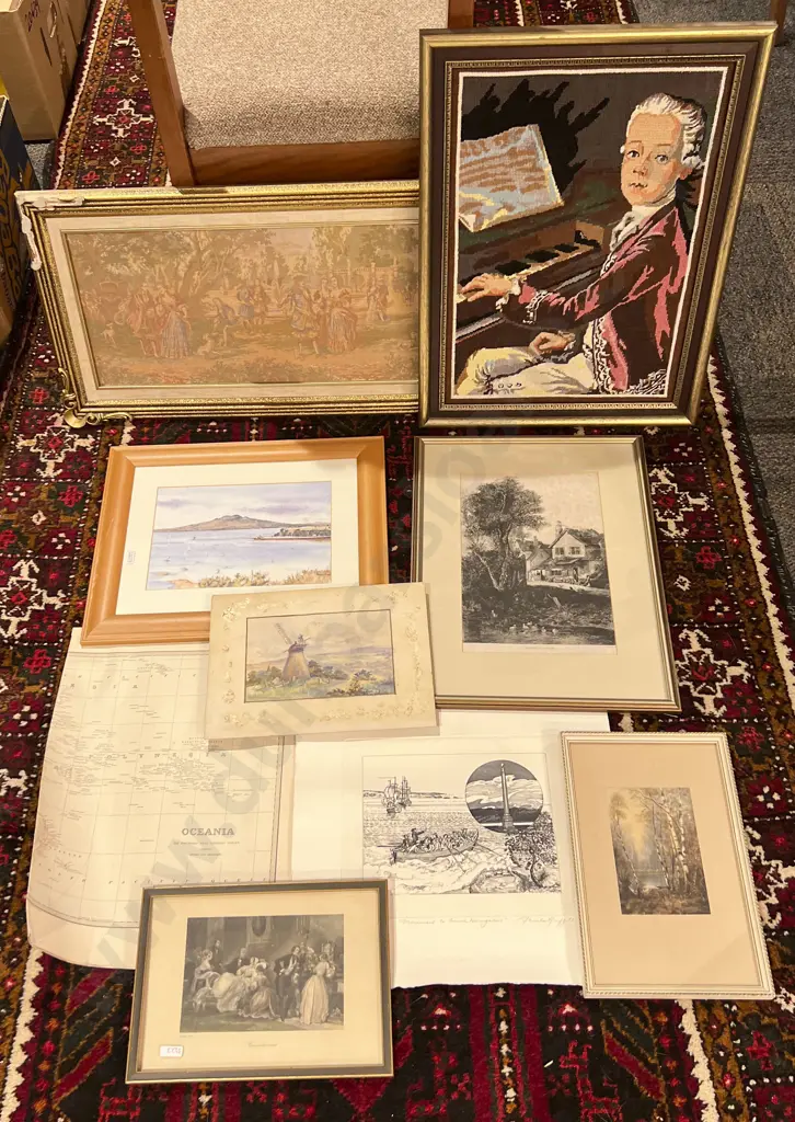 Boxed Quantity of Assorted Prints and Originals Image 1++