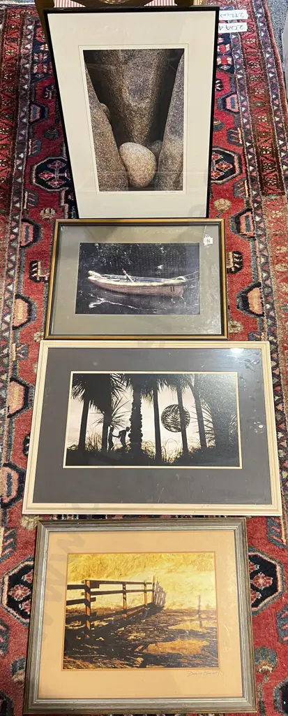 Peter Dinkelacker Limited Edition Print Together with Two Limited Edition Prints and Original (4) Image 1++