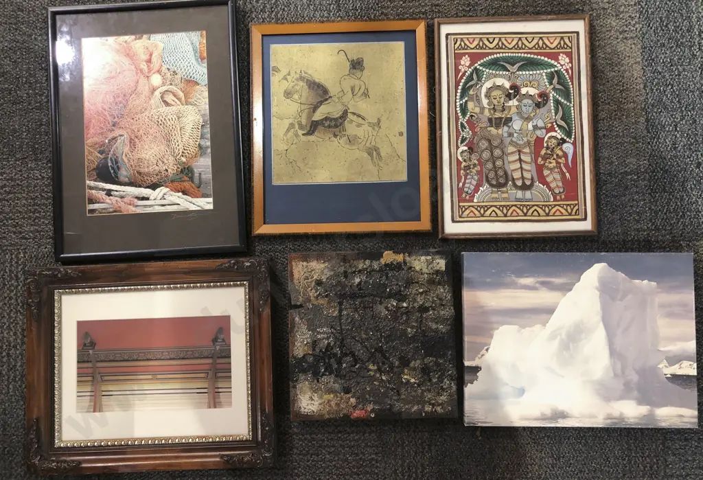Six Assorted Prints and Originals Image 1++