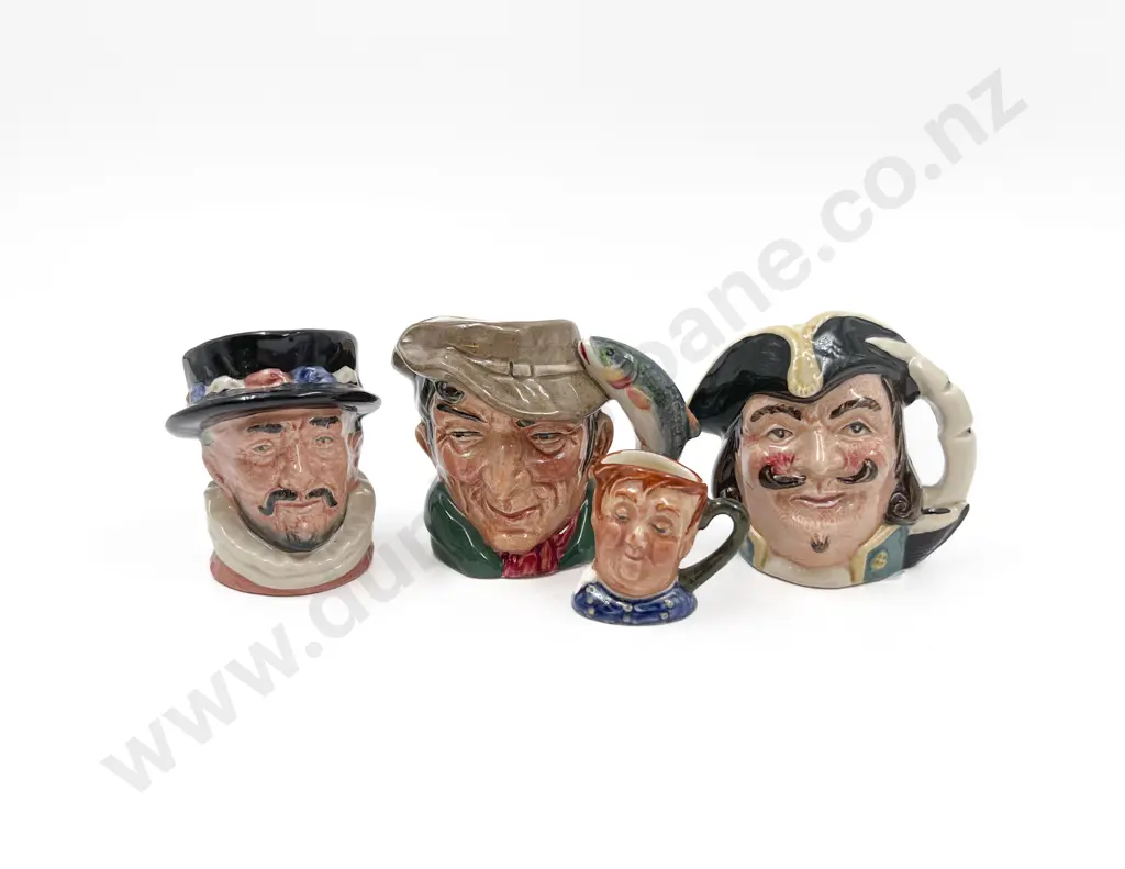 Four Smaller RD Character Jugs Image 1++