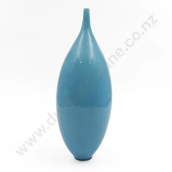 Peter Collis Blue Glazed Vase
