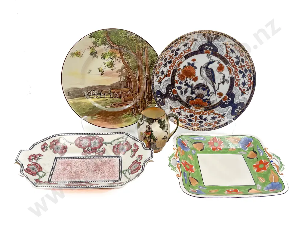 Small Quantity of China Incl. Meling with Masons and RD Image 1++
