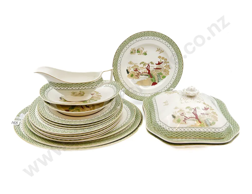 Woods Burslem "Hankow" Part Dinner Set Image 1++