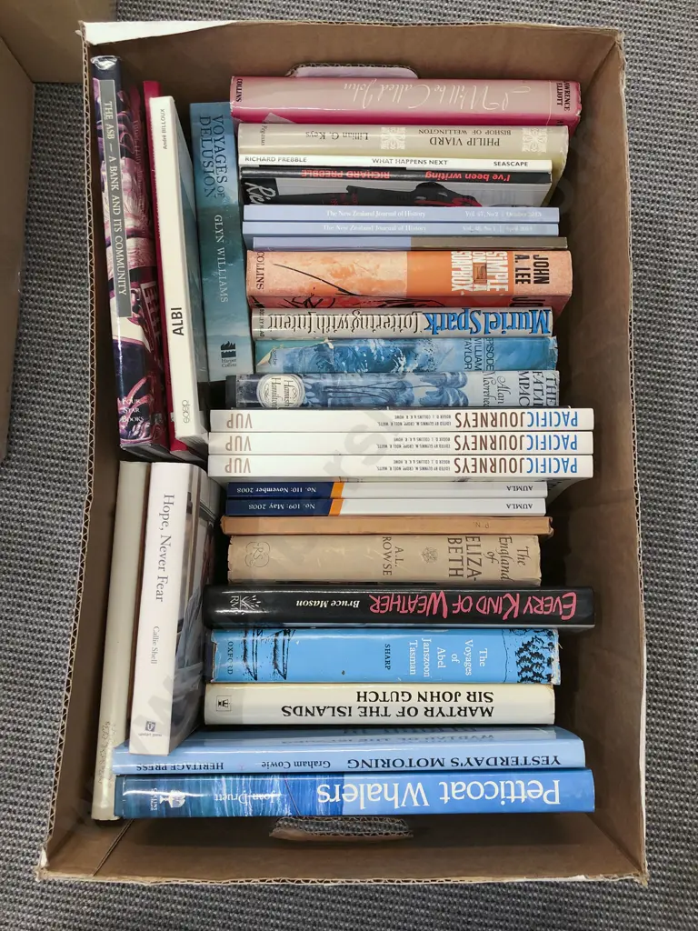 Box of Assorted Expedition Reference Books Image 1++