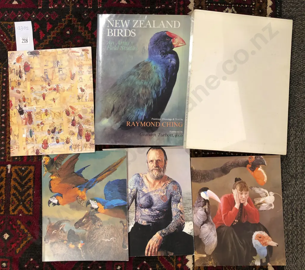 Two Raymond Ching Reference Volumes and Four Associated Catalogues (6) Image 1++
