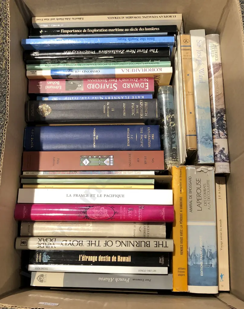 Box of Assorted Books Image 1++