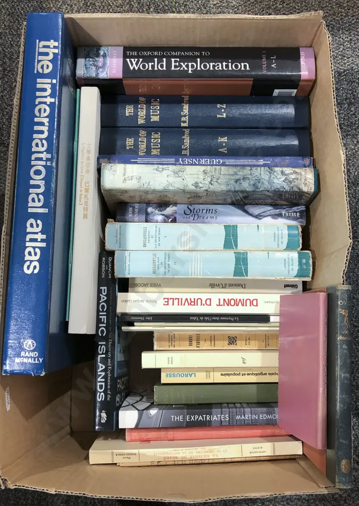 Box of Assorted Books Image 1++