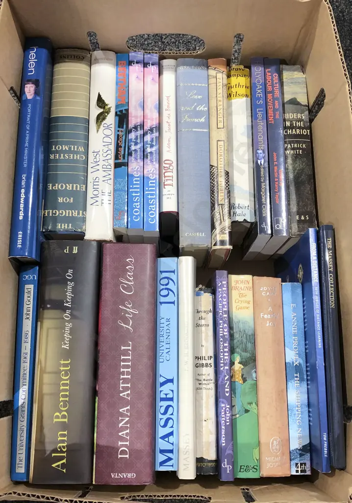 Box of Assorted Books Image 1++