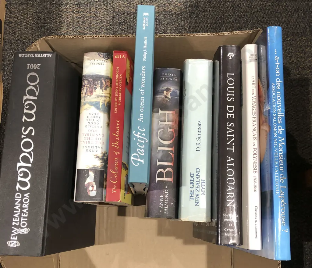 Box of Assorted NZ Reference Volumes Image 1++