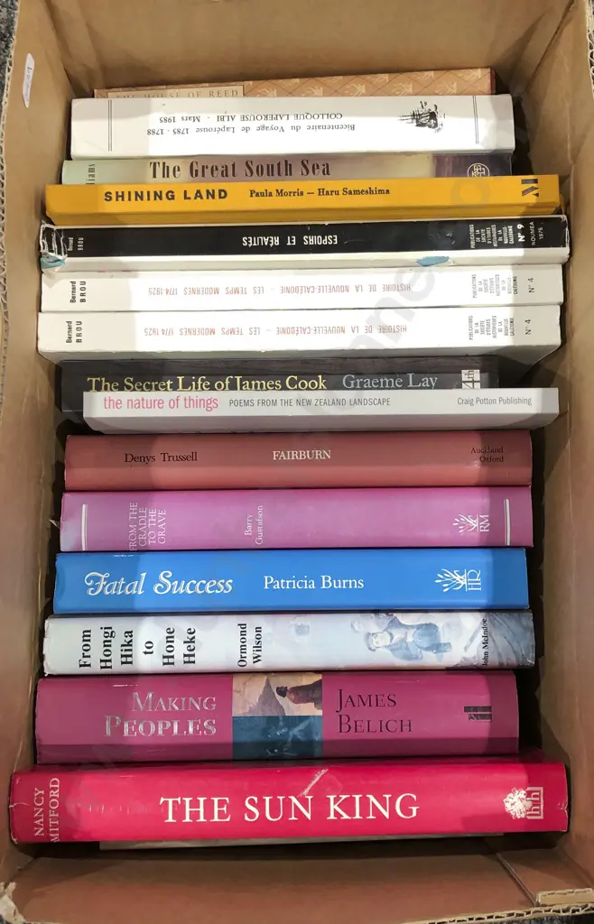 Box of Assorted Books Image 1++