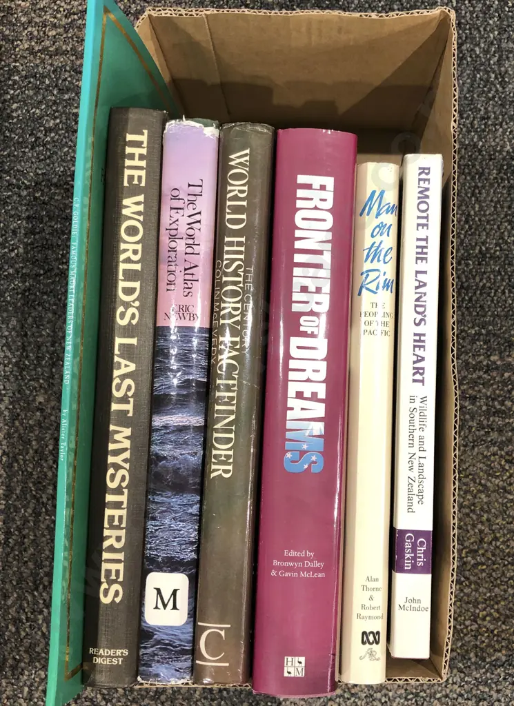Box of Assorted Books Image 1++