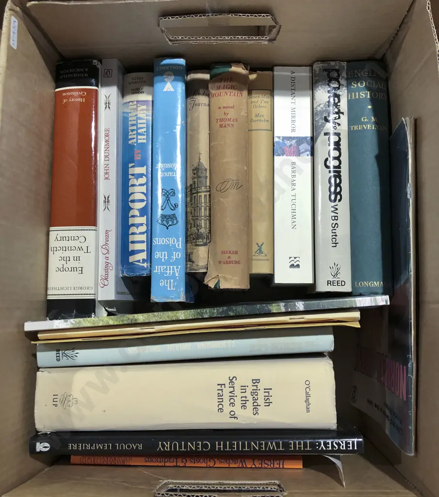 Box of Assorted Books Image 1++