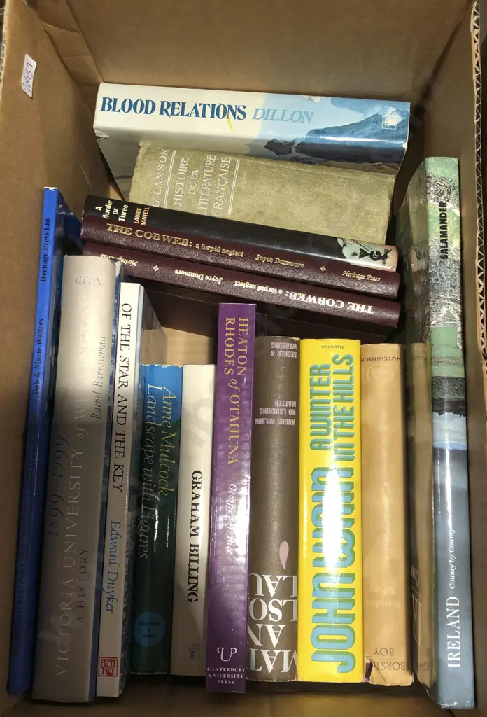 Box of Assorted Books Image 1++