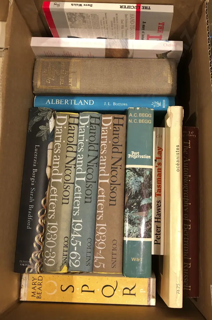 Box of Assorted Books Image 1++