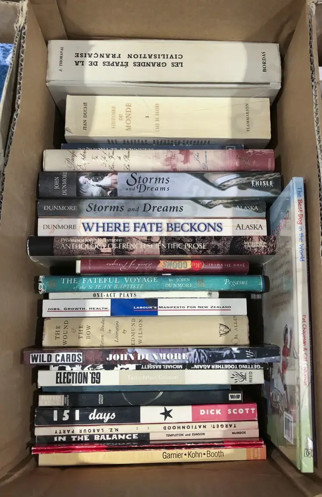 Box of Assorted Books Image 1++
