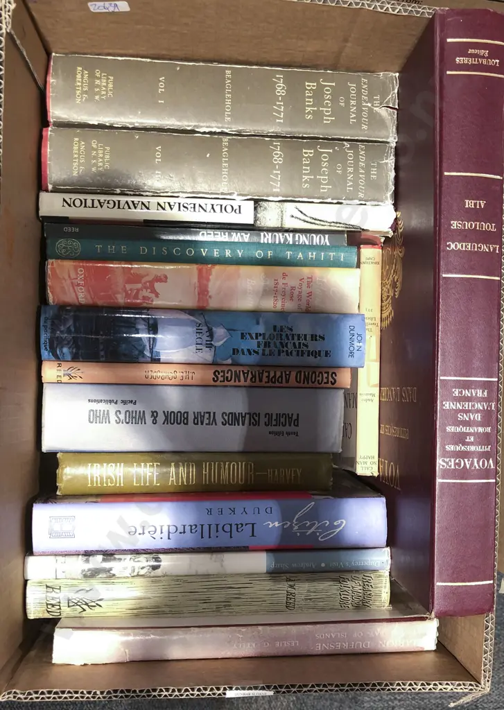 Box of Assorted Books Image 1++