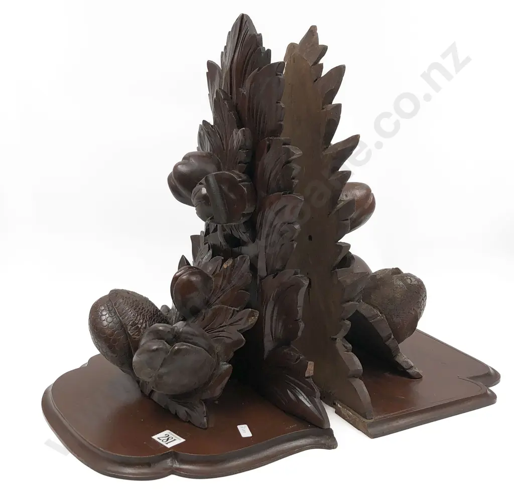 Pair of Decorative Wall Shelves Image 1++