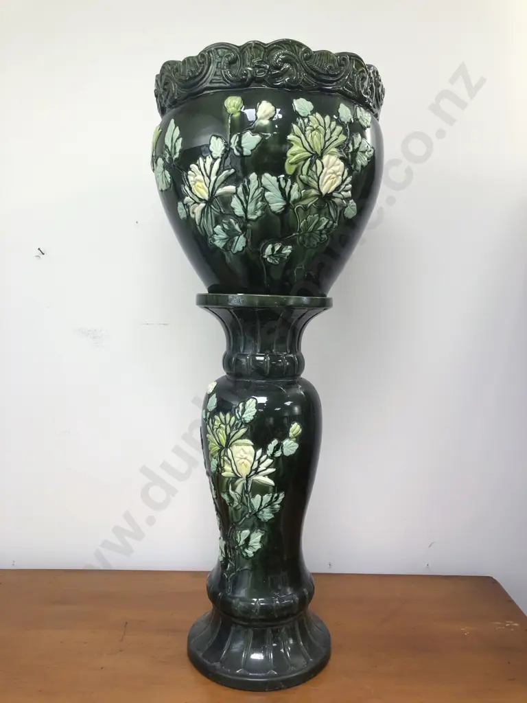 Floral Jardiniere and Stand Image 1++