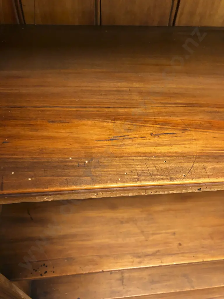 Kauri Open Bookcase (Borer) Image 1++