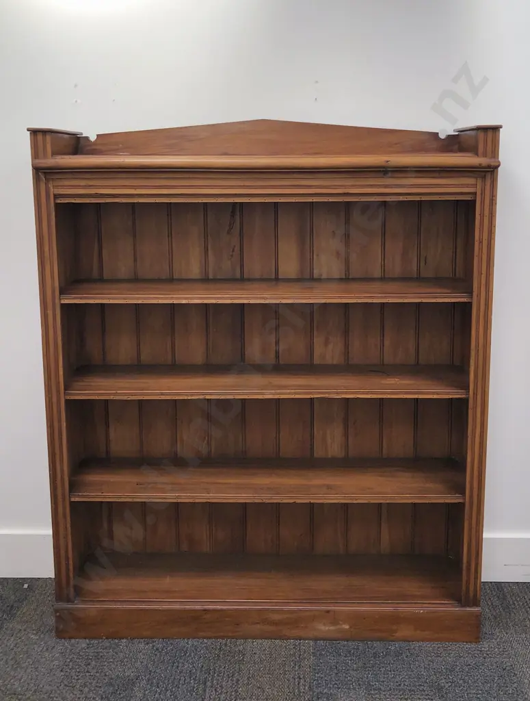 Kauri Open Bookcase (Borer) Image 1++