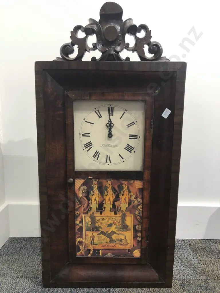 Rectangular Case Wall Clock Image 1++