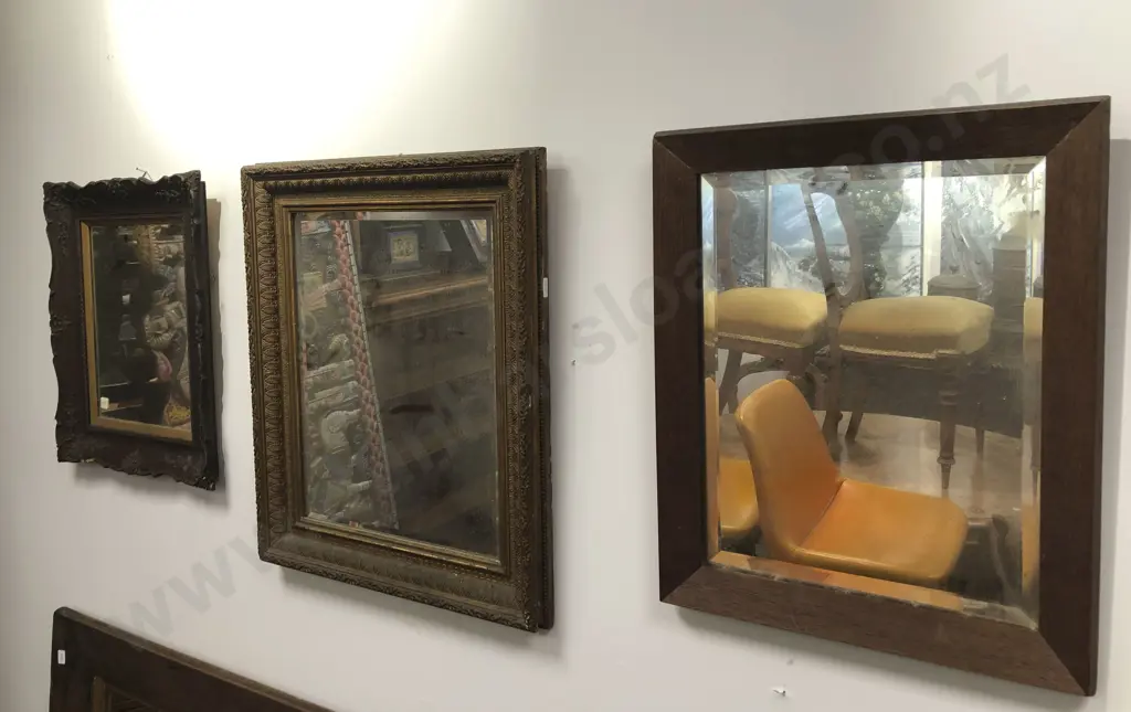 Three Framed Wall Mirrors Image 1++
