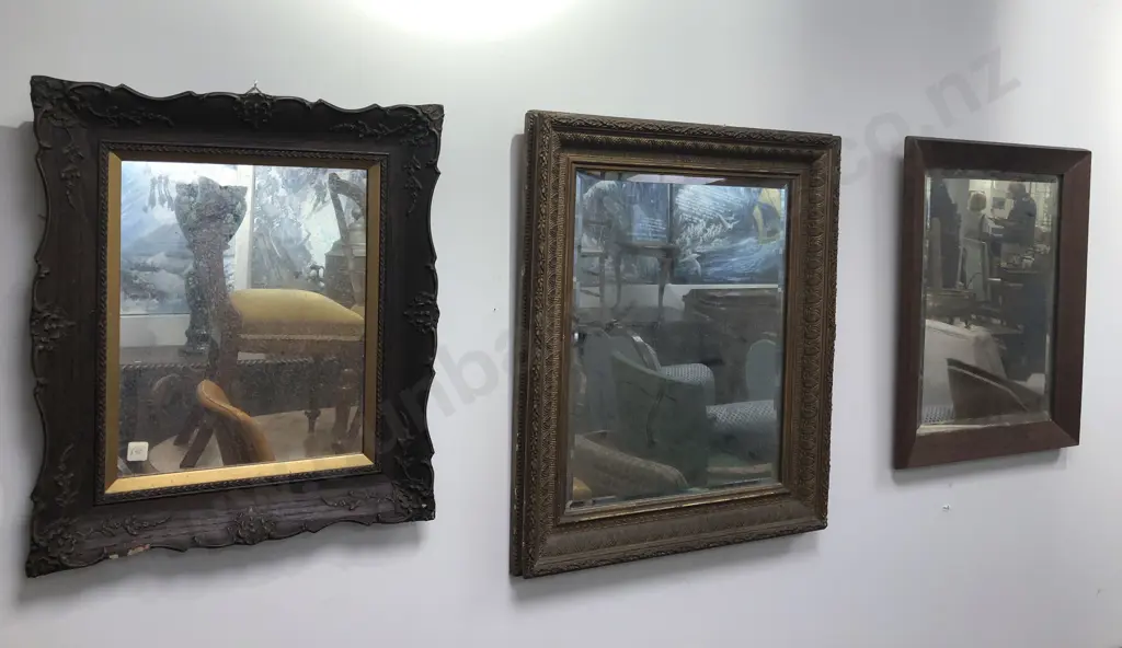 Three Framed Wall Mirrors Image 1++