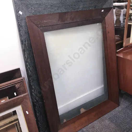 Two Large Empty Oak Frames