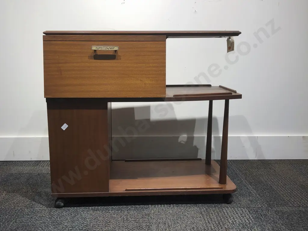 Mid Century Craftrite Drinks Trolley Image 1++